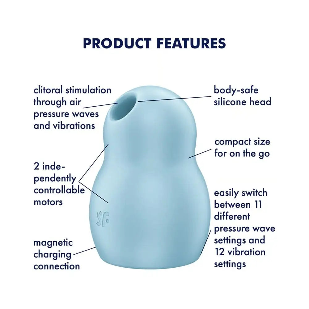 Satisfyer Pro To Go 1 Double Air Pulse Vibrator - Rolik®