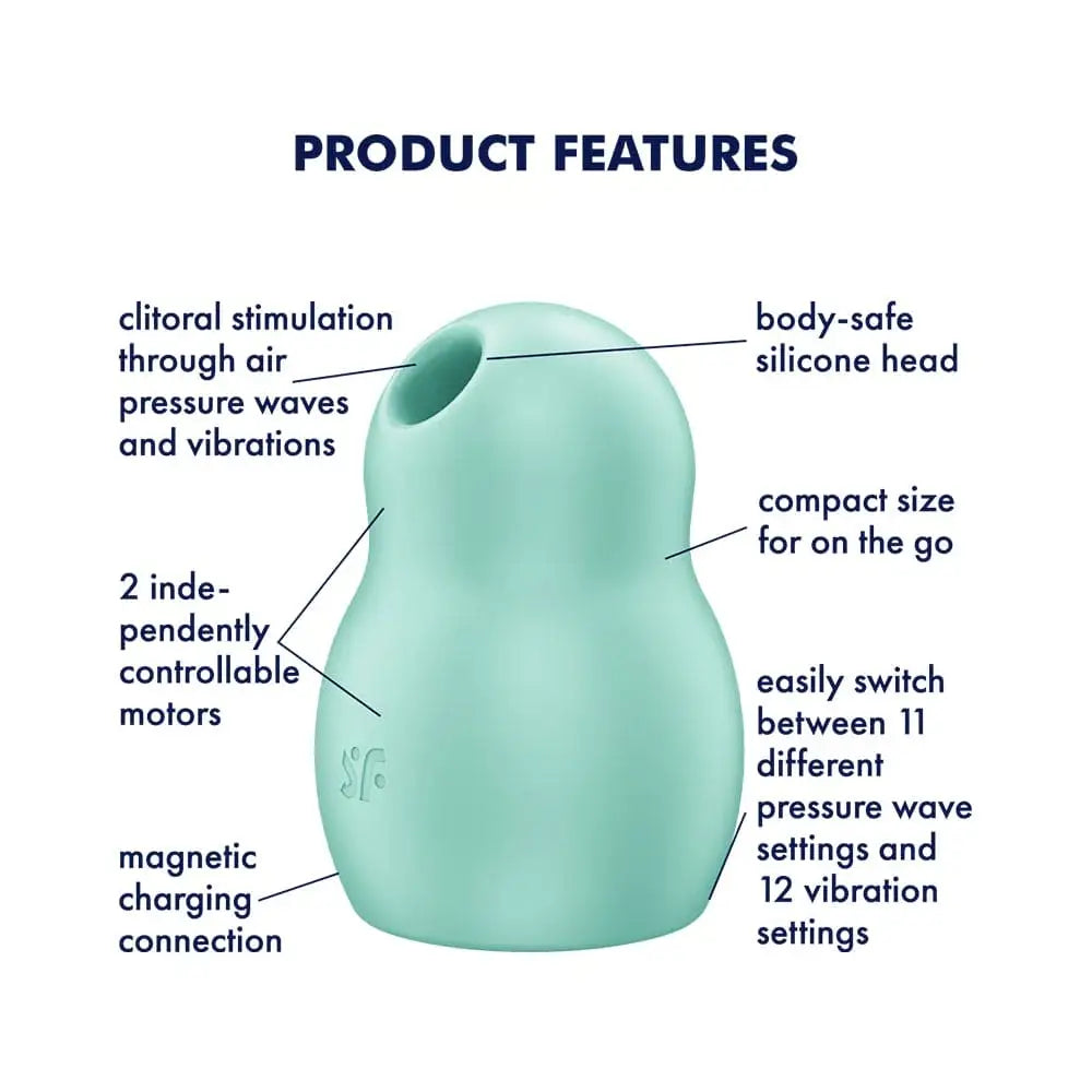 Satisfyer Pro To Go 1 Double Air Pulse Vibrator - Rolik®