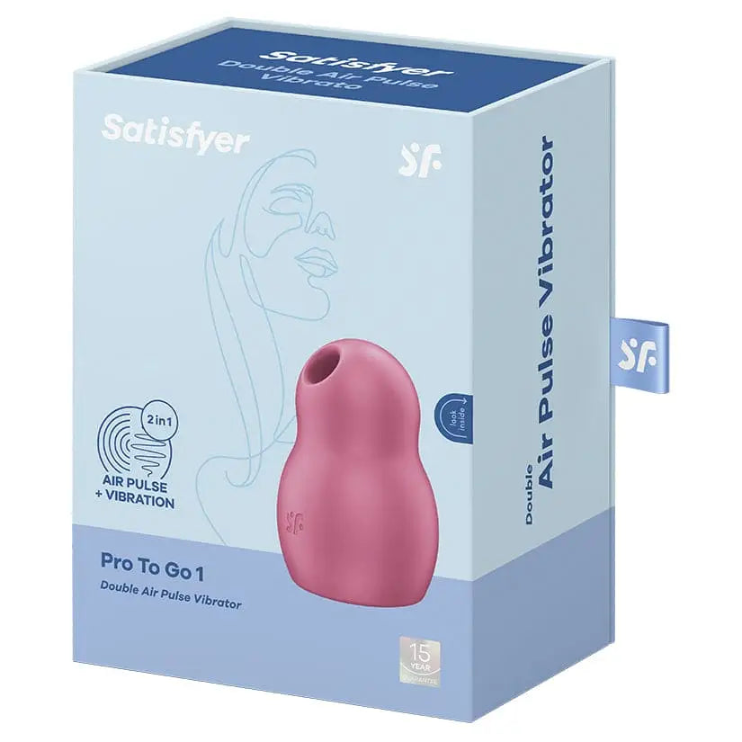 Satisfyer Pro To Go 1 Double Air Pulse Vibrator - Rolik®