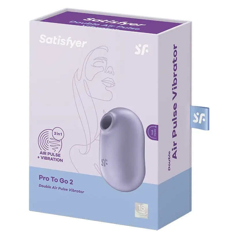 Satisfyer Pro To Go 2 Double Air Pulse Vibrator - Rolik®