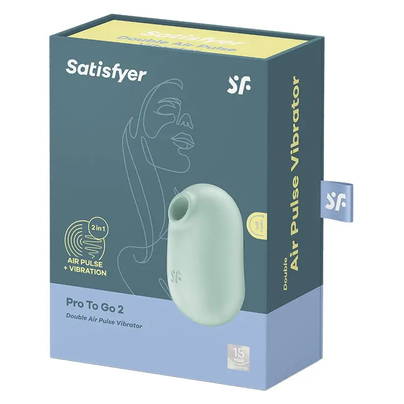 Satisfyer Pro To Go 2 Double Air Pulse Vibrator - Rolik®