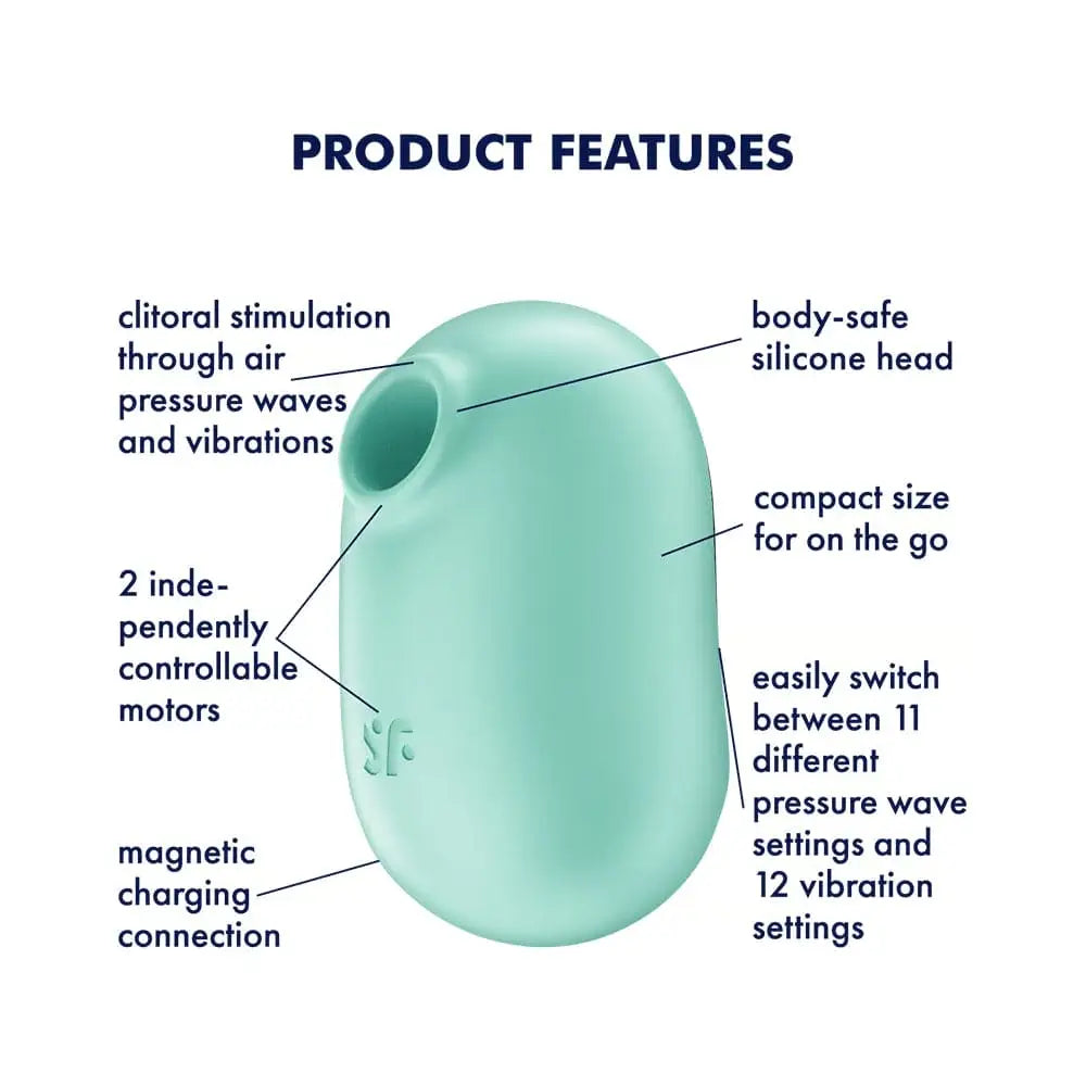 Satisfyer Pro To Go 2 Double Air Pulse Vibrator - Rolik®