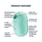 Satisfyer Pro To Go 2 Double Air Pulse Vibrator - Rolik®