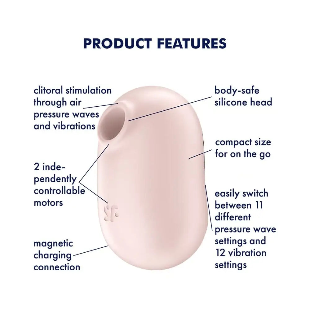 Satisfyer Pro To Go 2 Double Air Pulse Vibrator - Rolik®