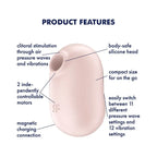 Satisfyer Pro To Go 2 Double Air Pulse Vibrator - Rolik®