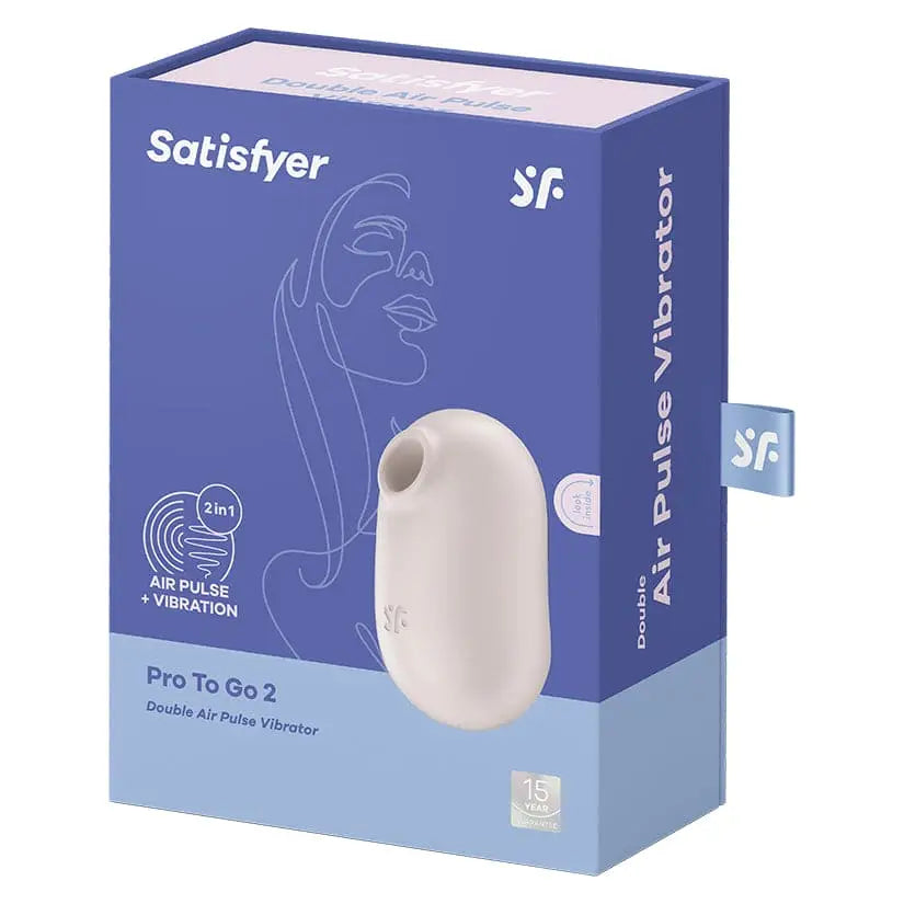 Satisfyer Pro To Go 2 Double Air Pulse Vibrator - Rolik®