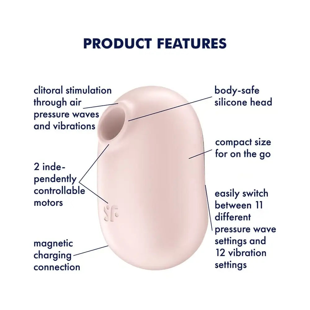 Satisfyer Pro To Go 2 Double Air Pulse Vibrator - Rolik®