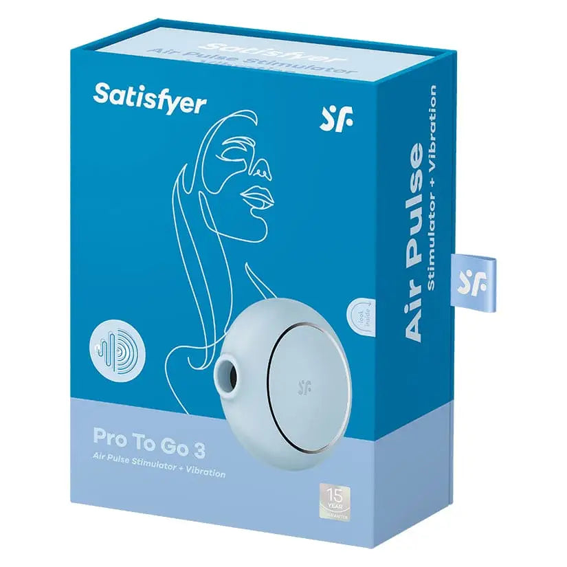 Satisfyer Pro To Go 3 Air Pulse Stimulator & Vibrator - Rolik®
