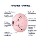 Satisfyer Pro To Go 3 Air Pulse Stimulator & Vibrator - Rolik®