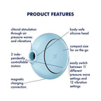 Satisfyer Pro To Go 3 Air Pulse Stimulator & Vibrator - Rolik®