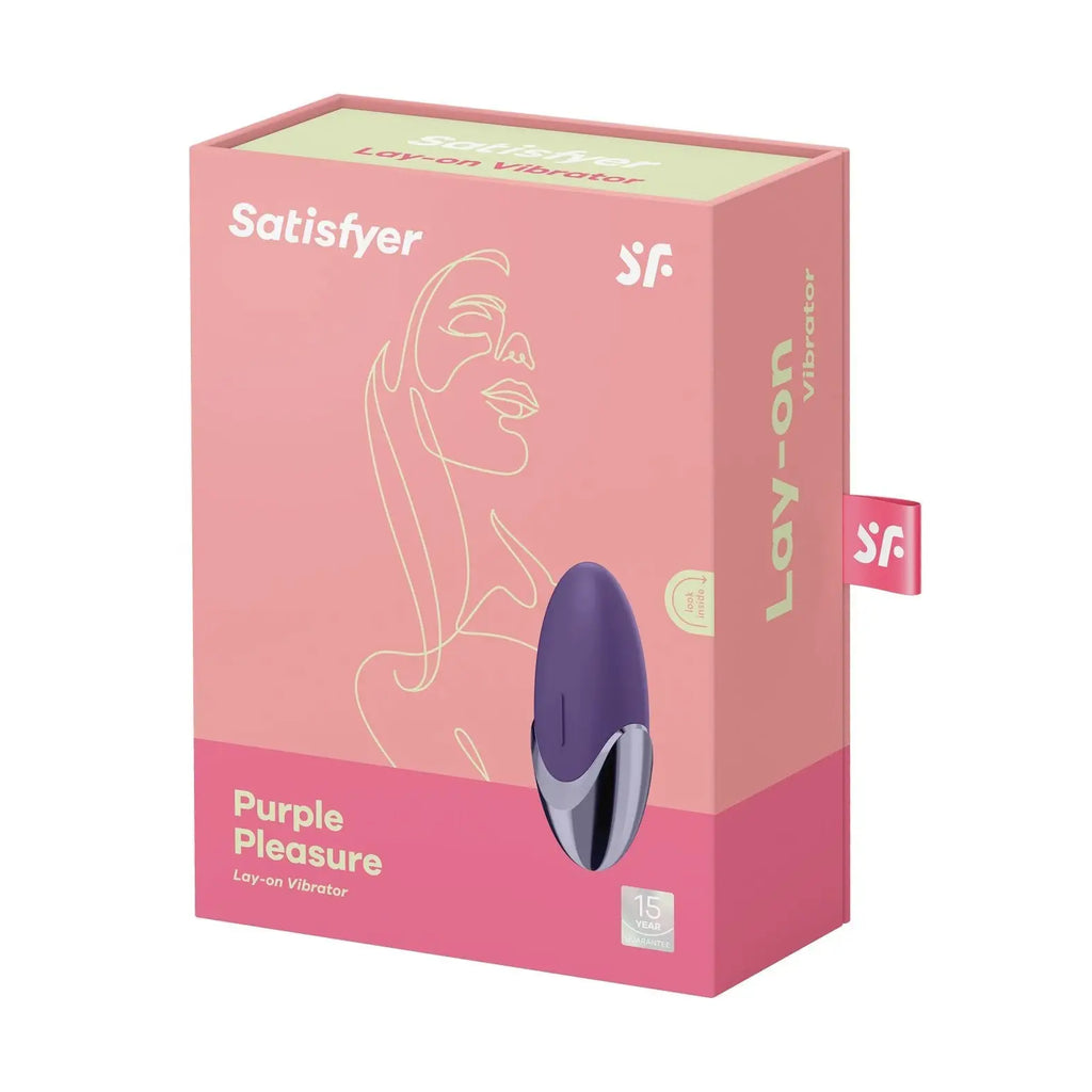 Satisfyer Purple Pleasure Lay - on Vibrator
