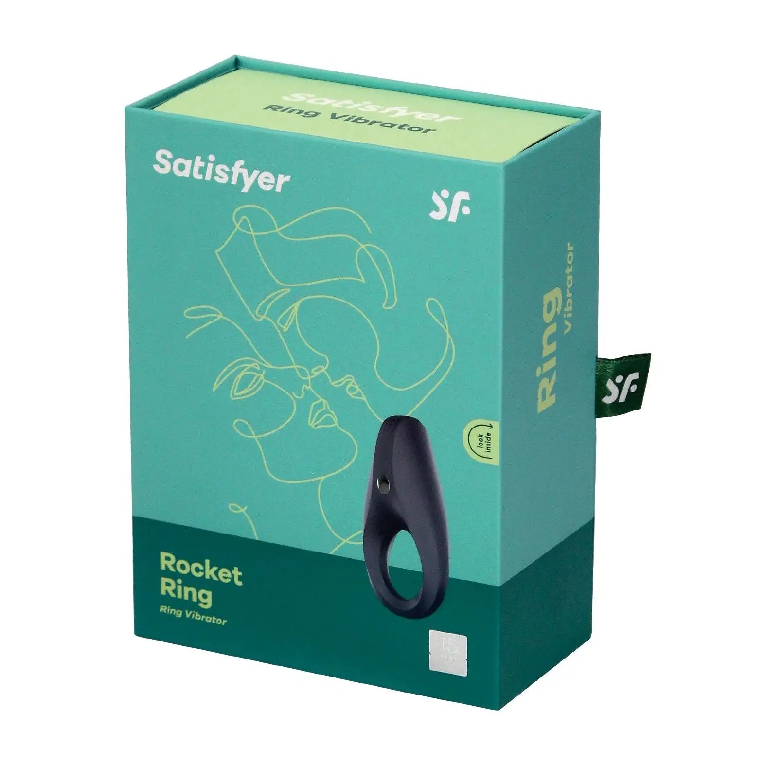 Satisfyer Rocket Ring Vibrating C - Blue - C-Ring