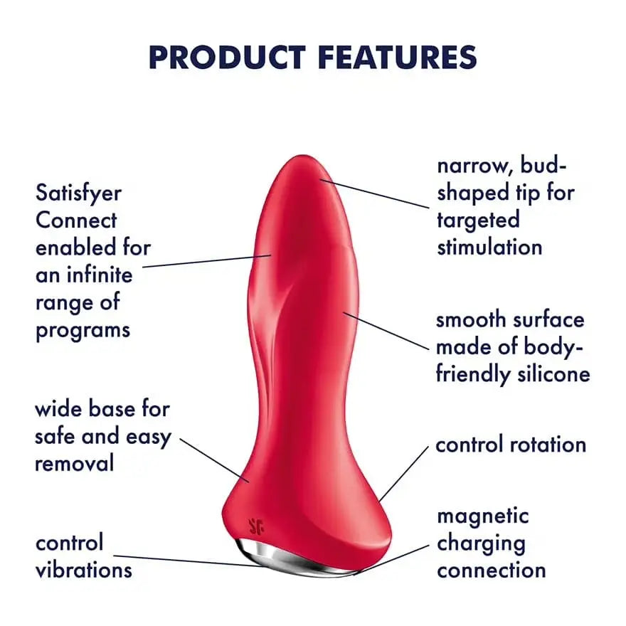 Satisfyer Rotator Plug 1+ Smart Vibrator - Rolik®