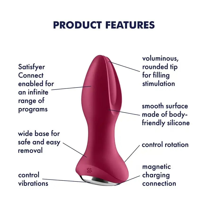 Satisfyer Rotator Plug 2+ Smart Plug Vibrator - Rolik®