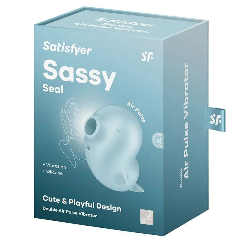 Satisfyer Sassy Seal Double Air Pulse Vibrator - Rolik®