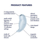 Satisfyer Seal You Soon Double Air Pulse Vibrator - Rolik®