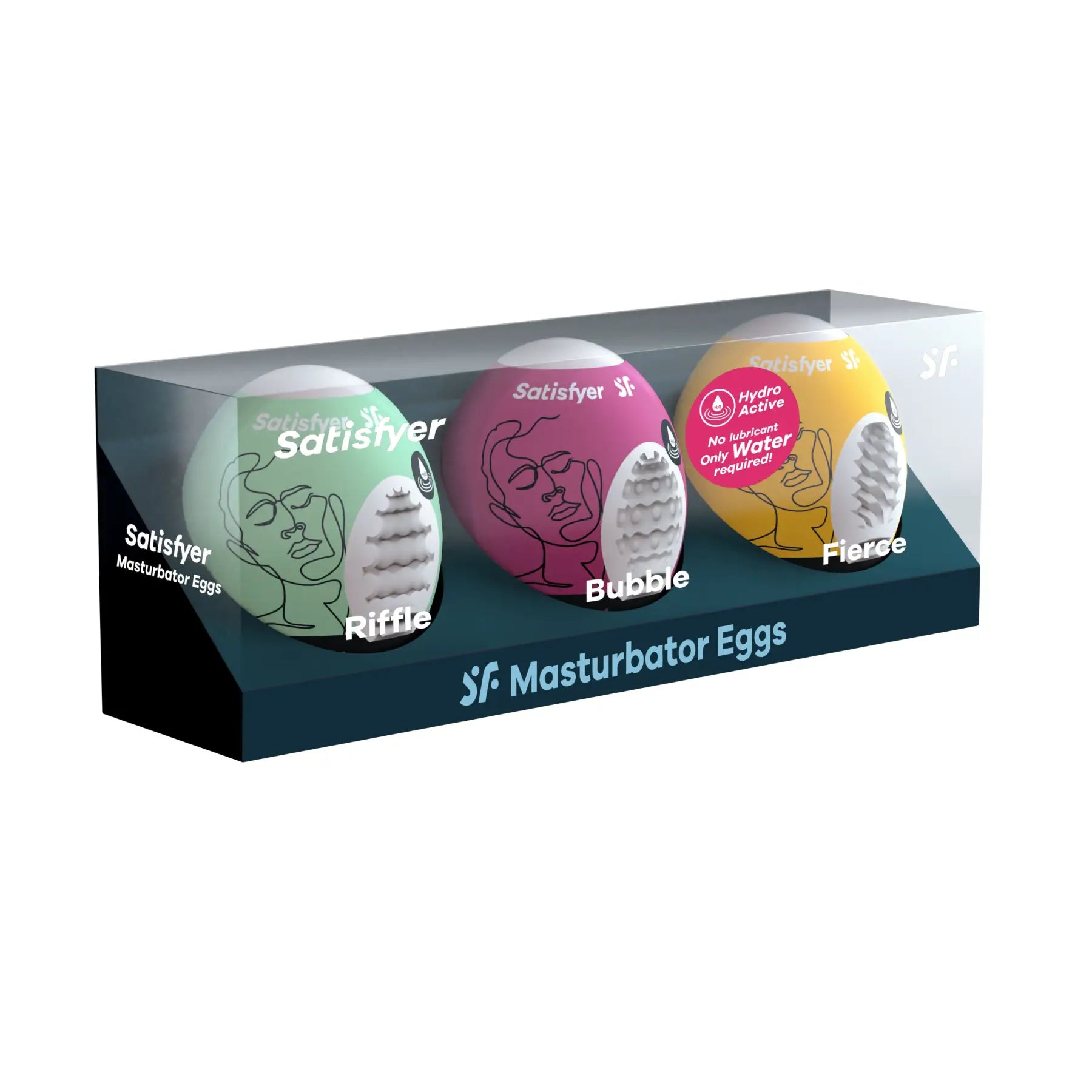 Satisfyer Single Use Masturbator Egg 3 - Piece Set