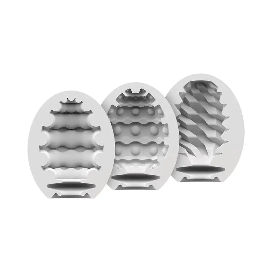 Satisfyer Single Use Masturbator Egg 3 - Piece Set - Rolik®