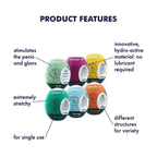 Satisfyer Single Use Masturbator Egg 6 - Piece Set - Rolik®