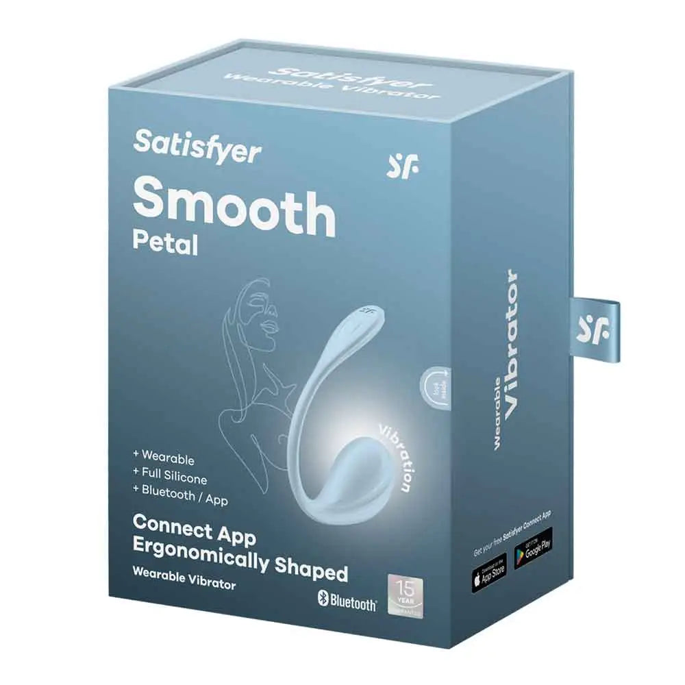 Satisfyer Smooth Petal Smart Wearable Vibrator - Rolik®