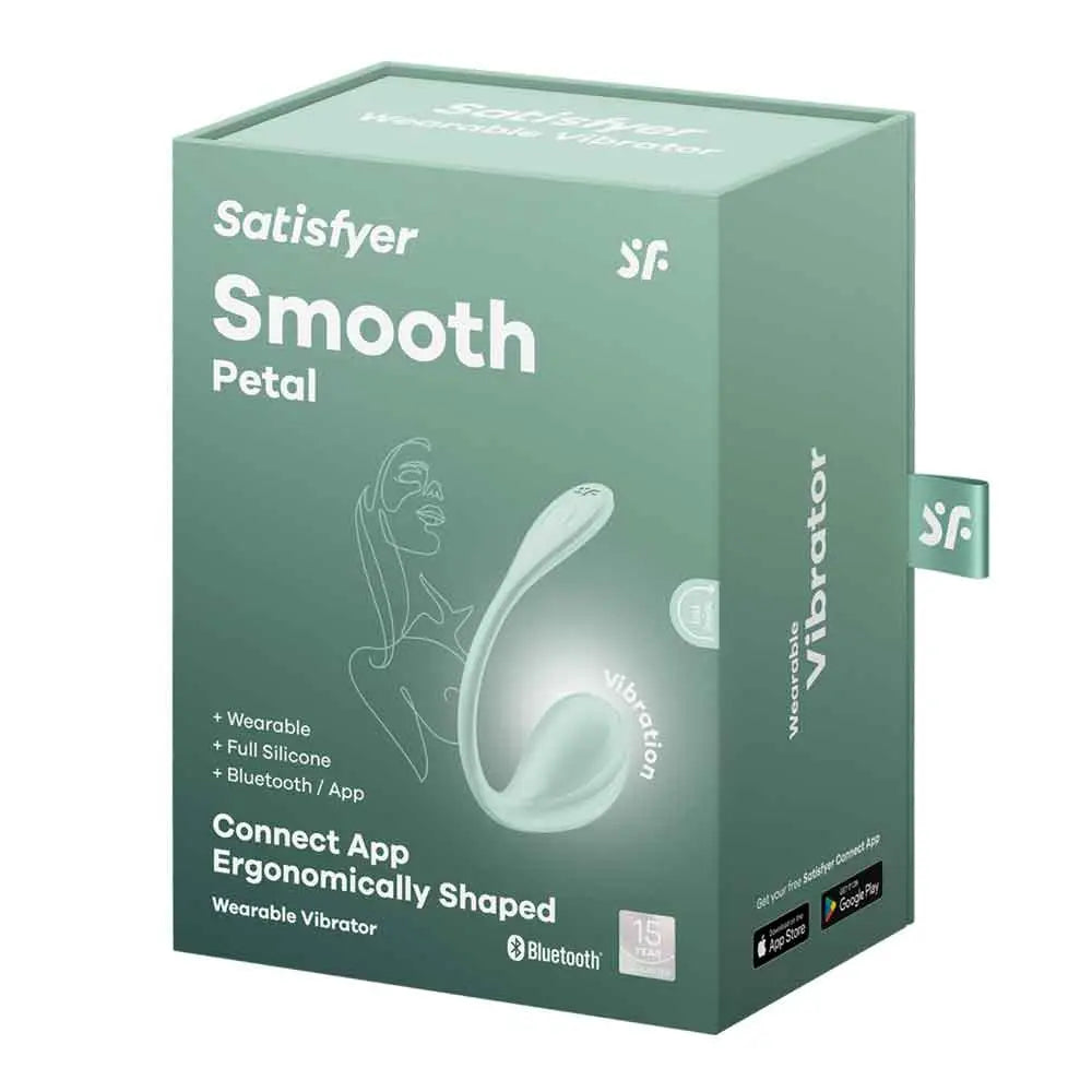Satisfyer Smooth Petal Smart Wearable Vibrator - Rolik®