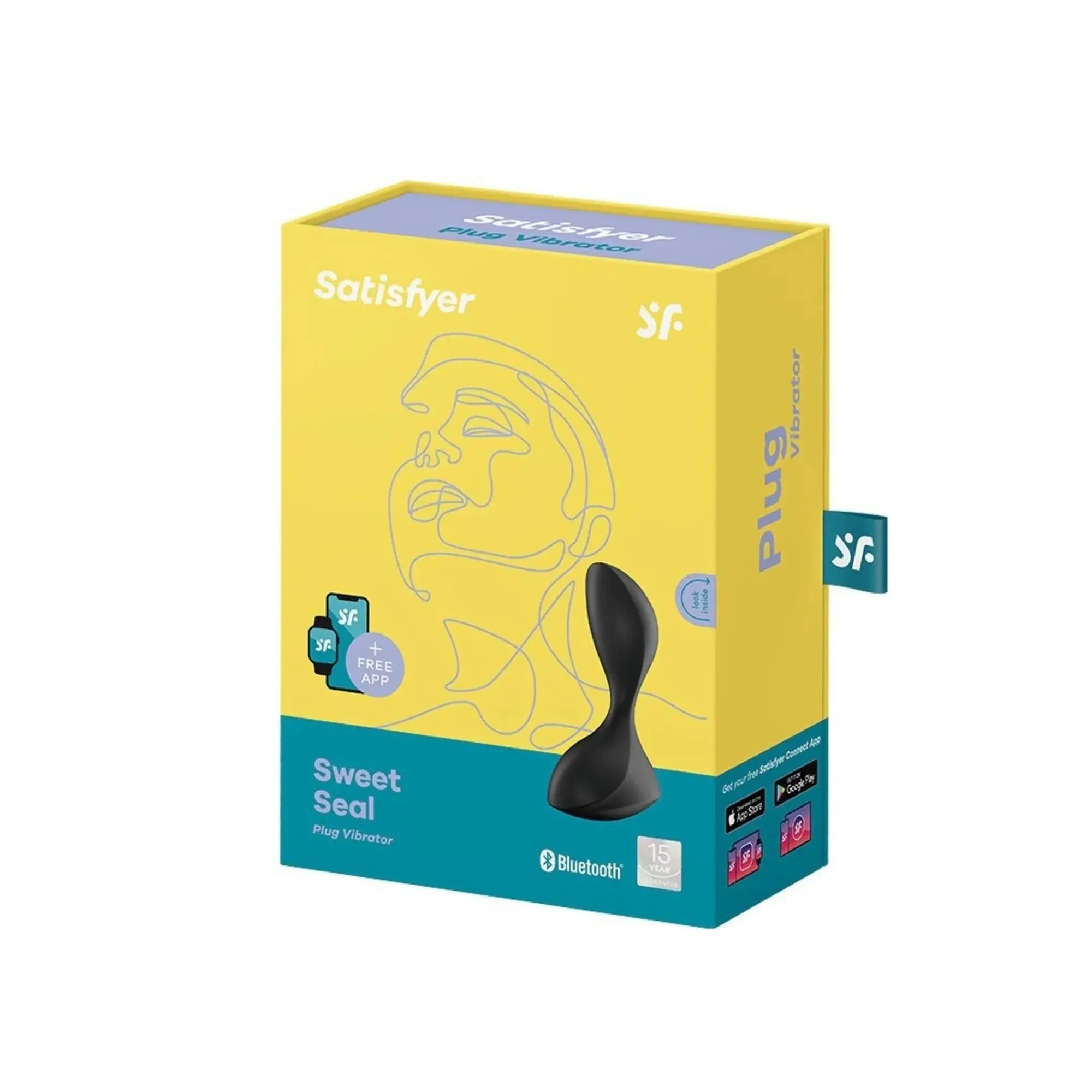 Sweet Seal App-Enabled Plug Vibrator - Anal Probe