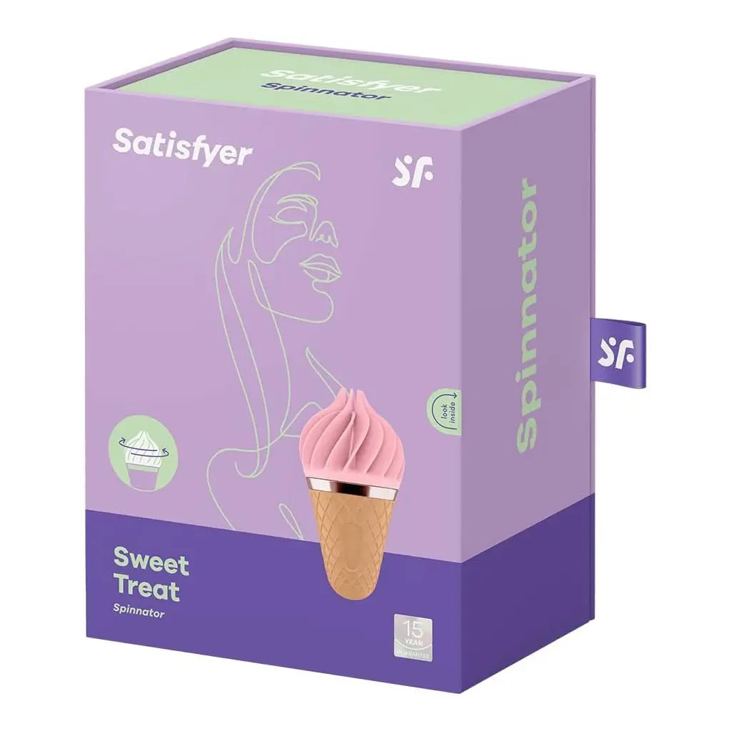 Satisfyer Sweet Treat Spinnator - Rotating Clitoral Vibrator