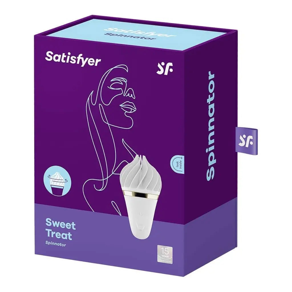 Satisfyer Sweet Treat Spinnator - Rotating Clitoral Vibrator