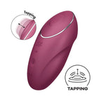 Satisfyer Tap & Climax 1 Tapping Lay - On Vibrator - Rolik®