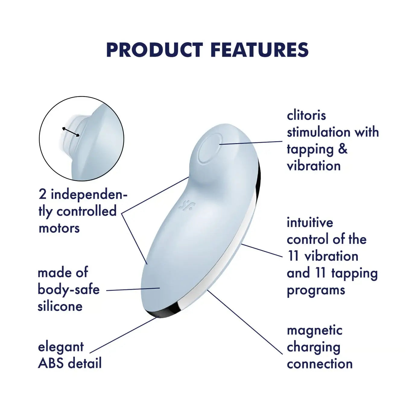 Tap & Climax 2 Tapping Lay - On Vibrator