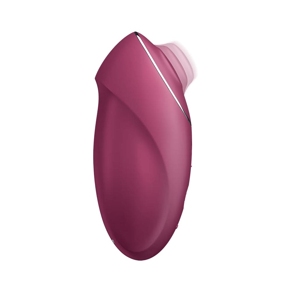 Satisfyer Tap & Climax 1 Tapping Lay-On Vibrator Red - Rolik®