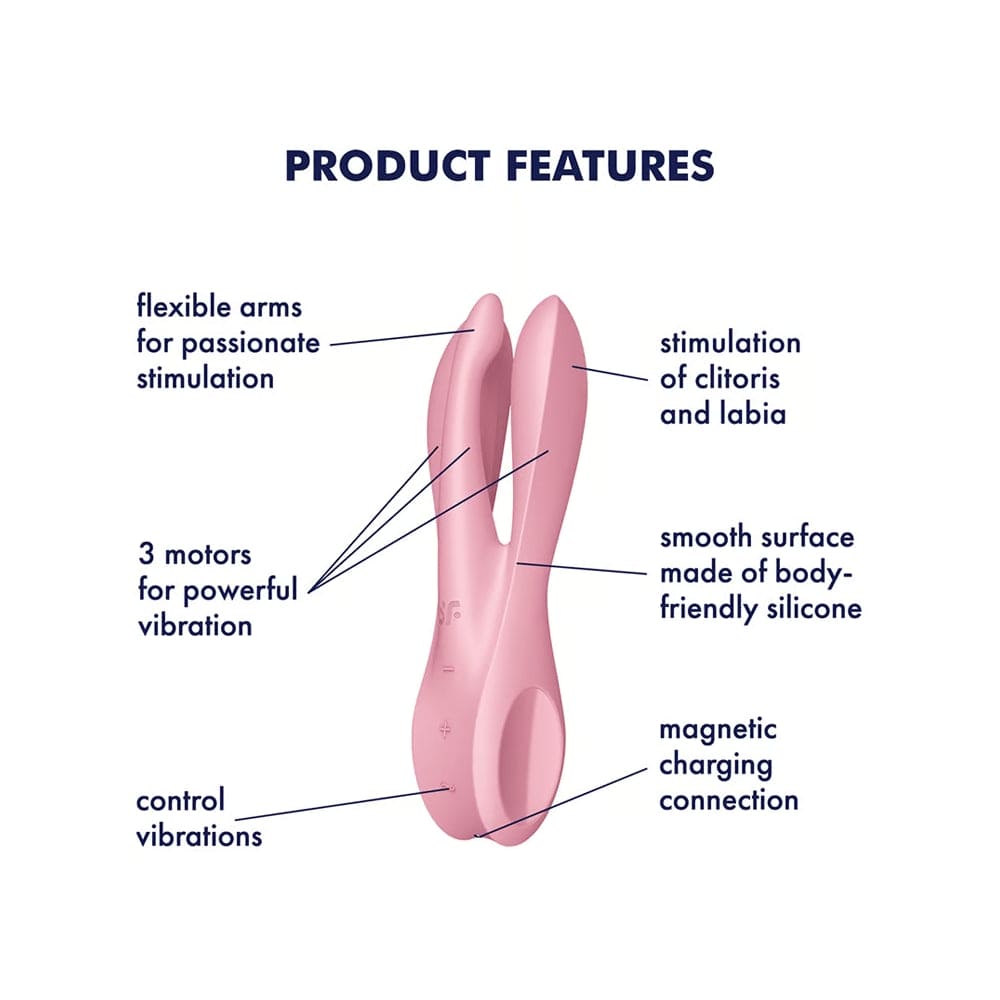 Satisfyer Threesome 1 Vibrator - Rolik®