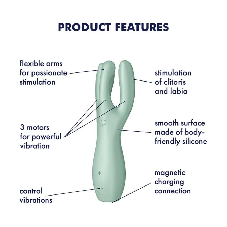 Satisfyer Threesome 3 Vibrator - Rolik®