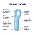 Satisfyer Threesome 4 Smart Vibrator - Rolik®