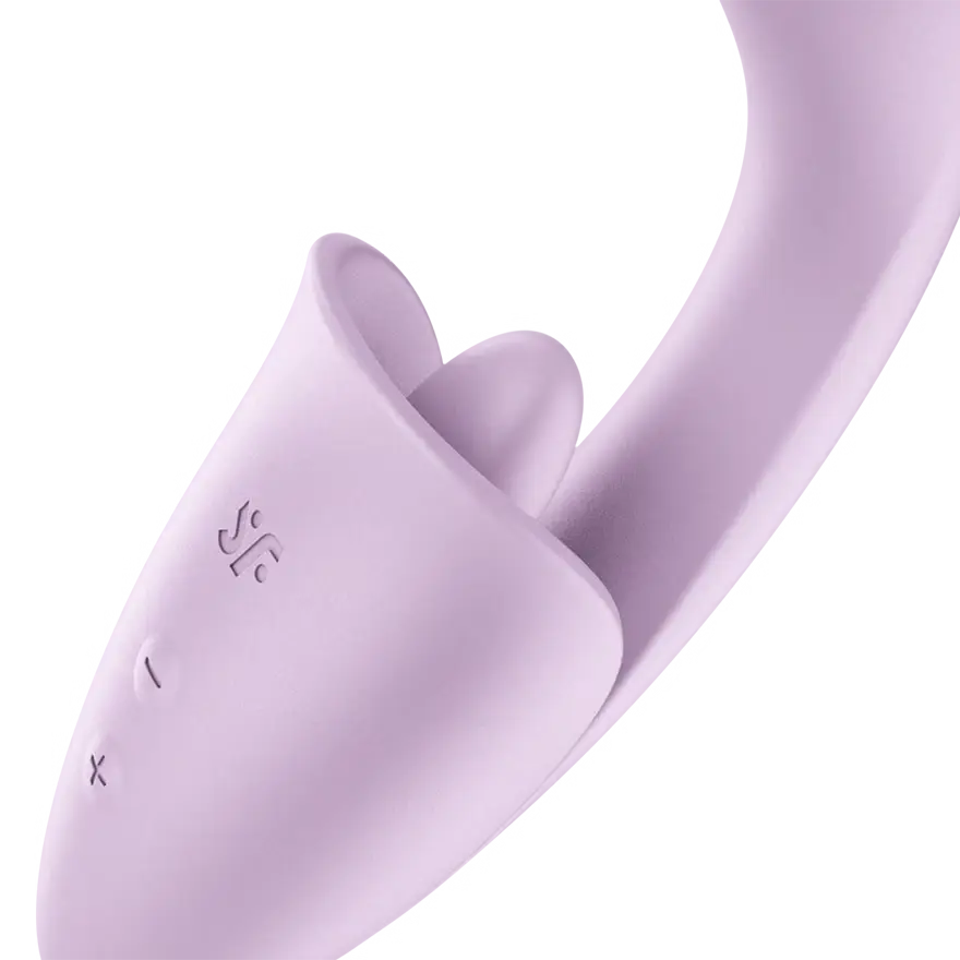 Satisfyer Tongue Expert – Dual Stimulation Vibrator Lavender