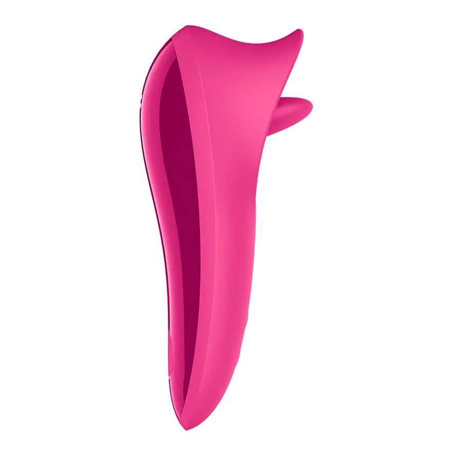 Satisfyer Tongue Master Clitoral Vibrator Hot Pink