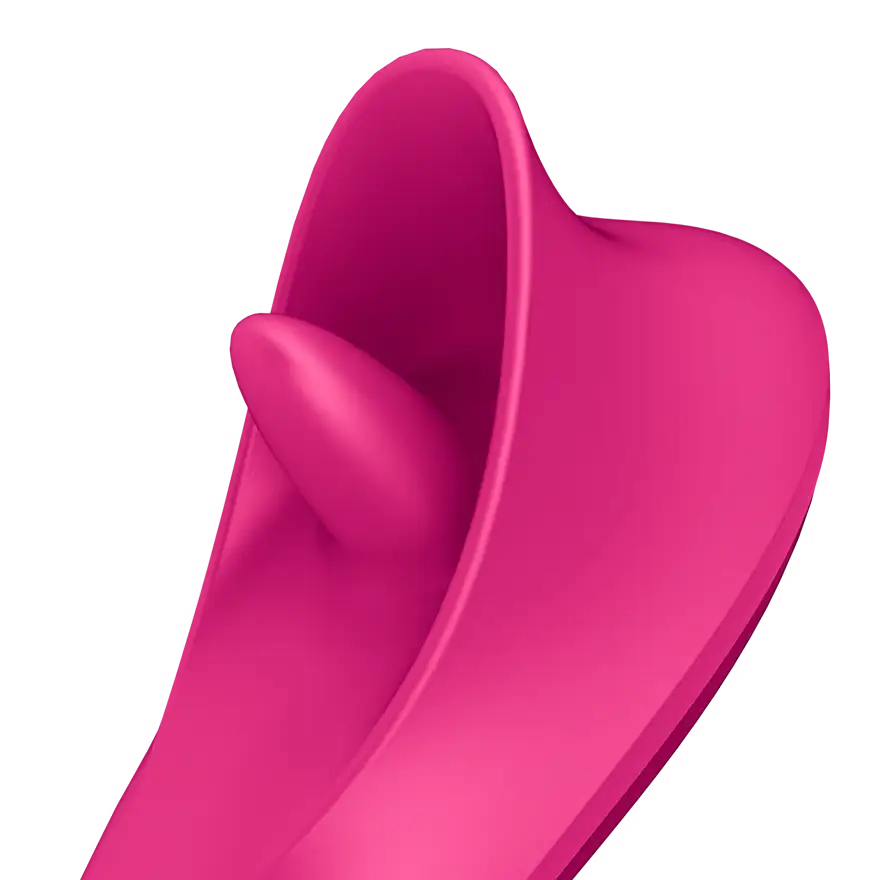 Satisfyer Tongue Master Clitoral Vibrator Hot Pink