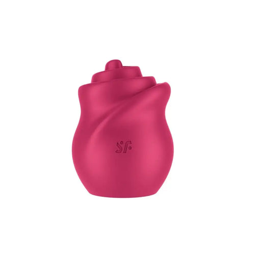 Satisfyer Tongue Twister Clitoral Vibrator Cerise