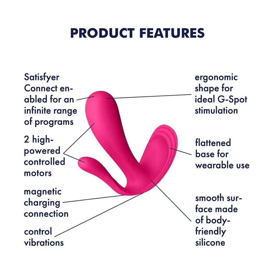 Satisfyer Top Secret+ Wearable Smart Vibrator - Rolik®
