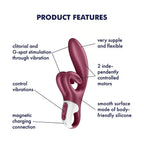 Satisfyer Touch Me Rabbit Vibrator - Rolik®