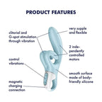 Satisfyer Touch Me Rabbit Vibrator - Rolik®