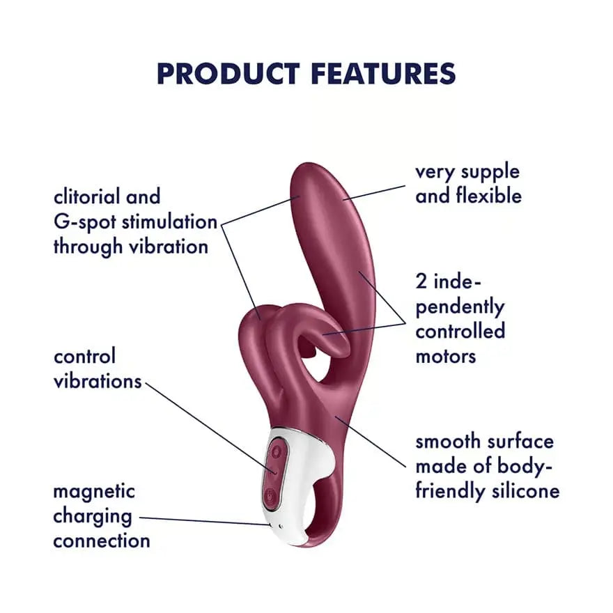 Satisfyer Touch Me Rabbit Vibrator - Rolik®