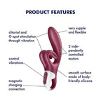 Satisfyer Touch Me Rabbit Vibrator - Rolik®