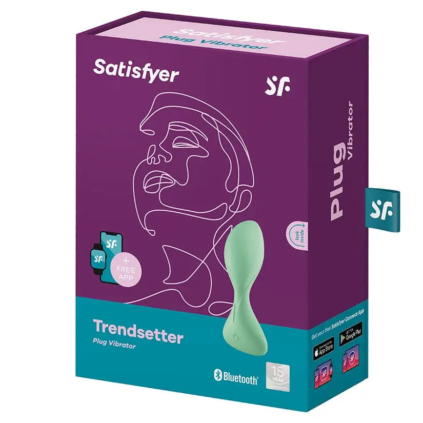 Satisfyer Trendsetter App - Enabled Vibrating Anal Plug - Rolik®