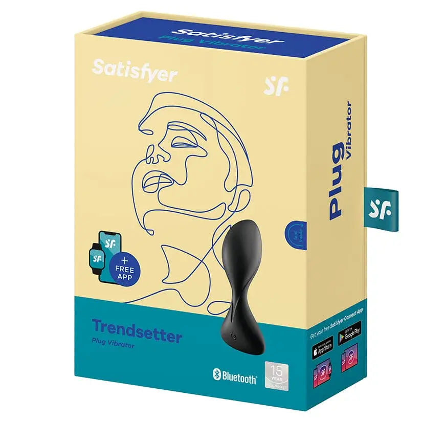 Satisfyer Trendsetter App - Enabled Vibrating Anal Plug - Rolik®