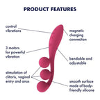 Satisfyer Tri Ball 1 Multi Vibrator - Rolik®