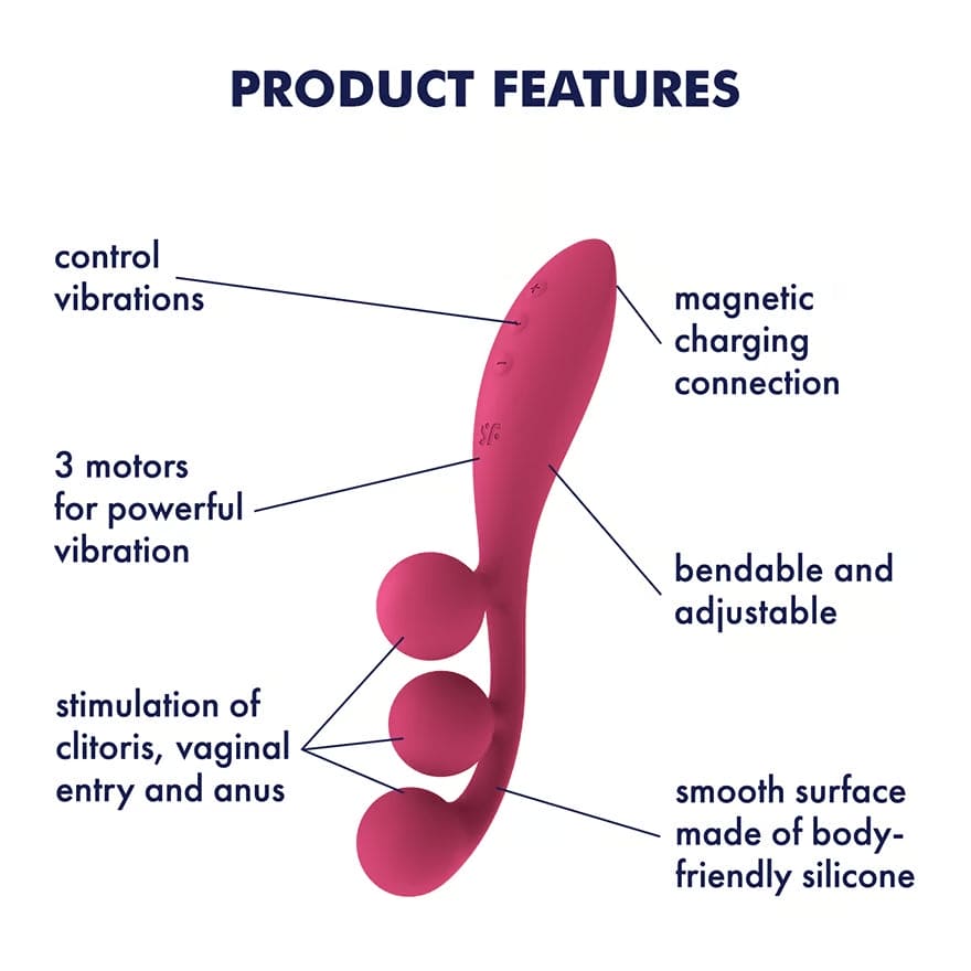 Satisfyer Tri Ball 1 Multi Vibrator - Rolik®