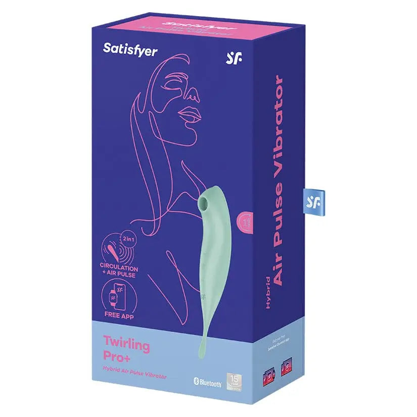 Satisfyer Twirling Pro+ Hybrid Air Pulse Vibrator - Rolik®
