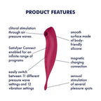 Satisfyer Twirling Pro+ Hybrid Air Pulse Vibrator - Rolik®