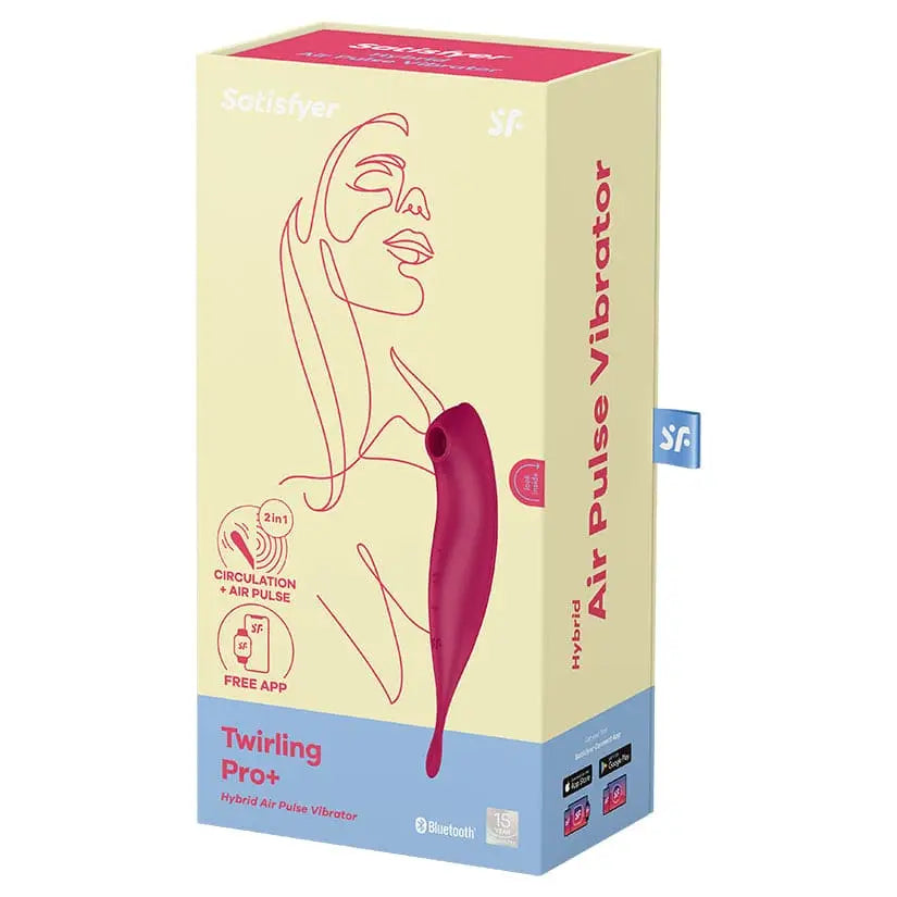 Satisfyer Twirling Pro+ Hybrid Air Pulse Vibrator - Rolik®